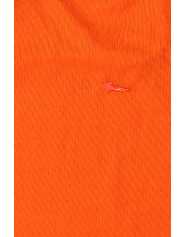 Adidas Herre Climalite T-Shirt Top Lille Orange Polyester
