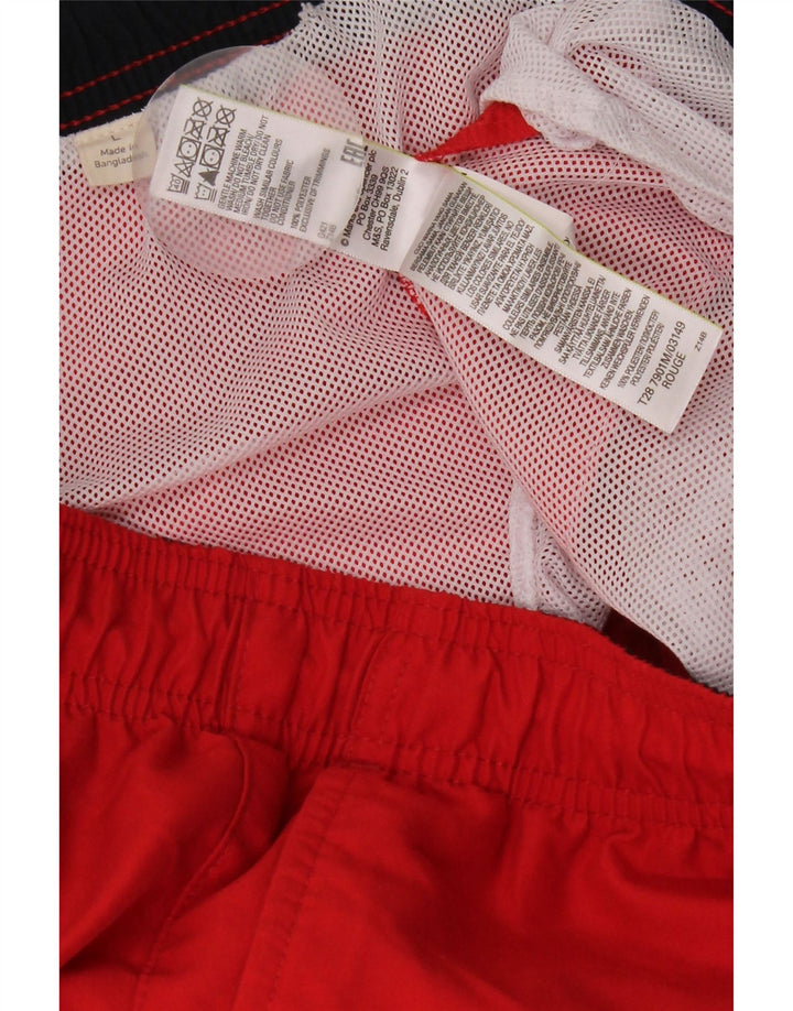 Marks & Spencer Badeshorts til mænd store røde polyester