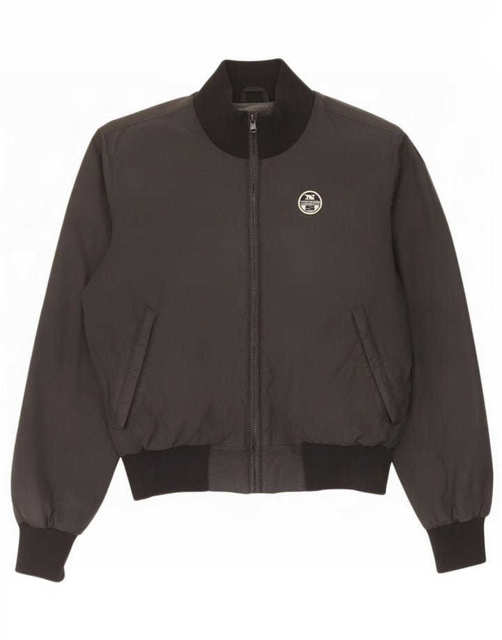North Sails Herre Bomber Jacket UK 38 Medium Sort Nylon