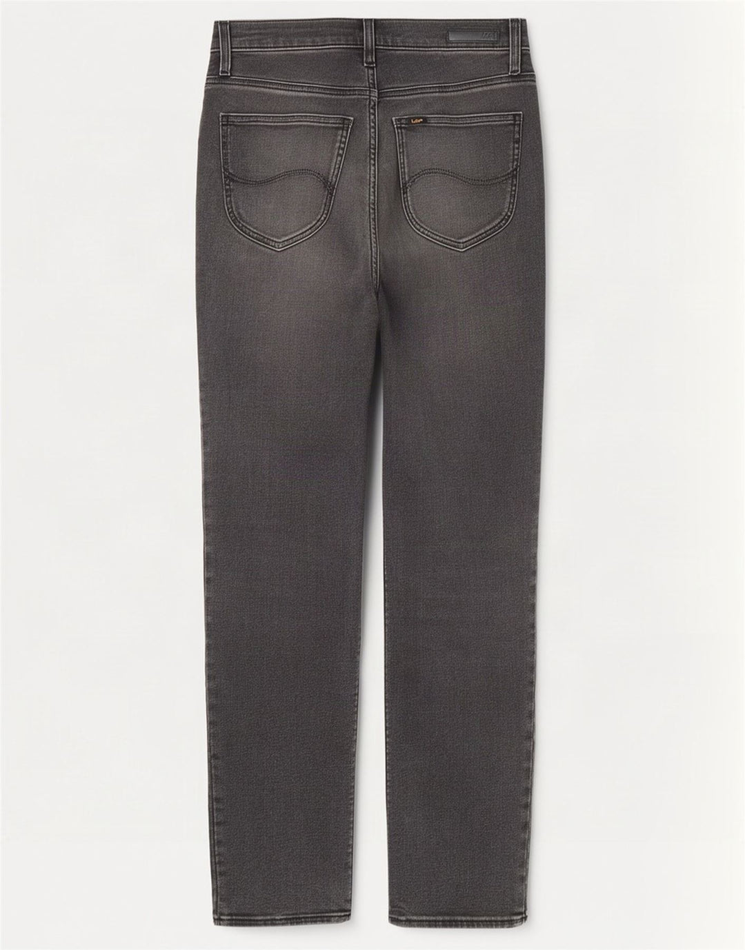 Lee Dame Carol Straight Jeans W27 L27 Grå Bomuld