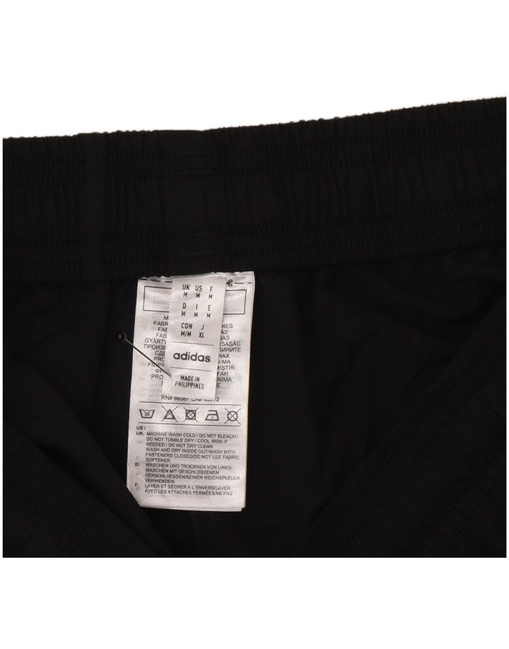 Adidas grafiske sportsshorts til mænd mellem sort polyester