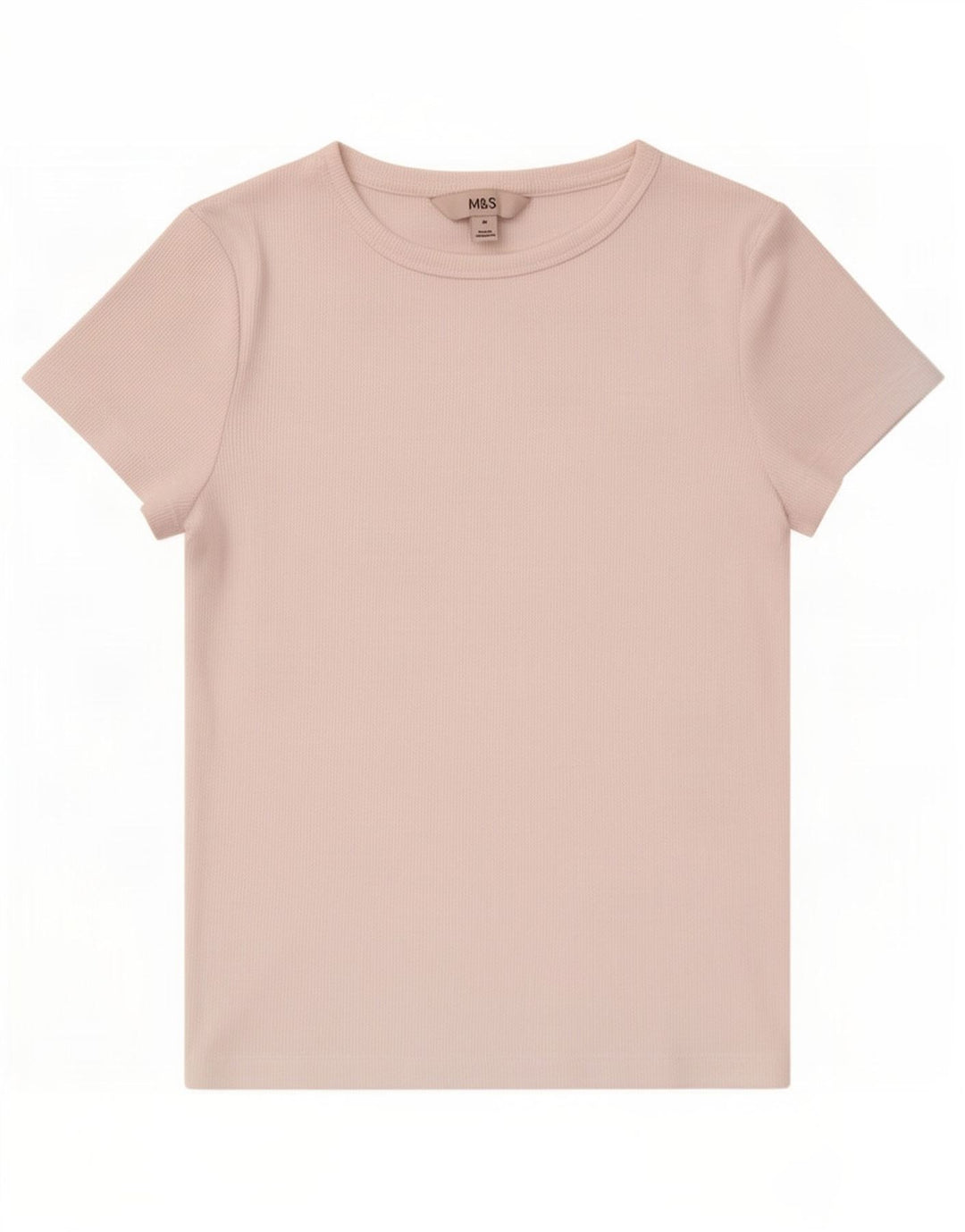 Marks & Spencer T-shirt top til kvinder DK 10 Small White
