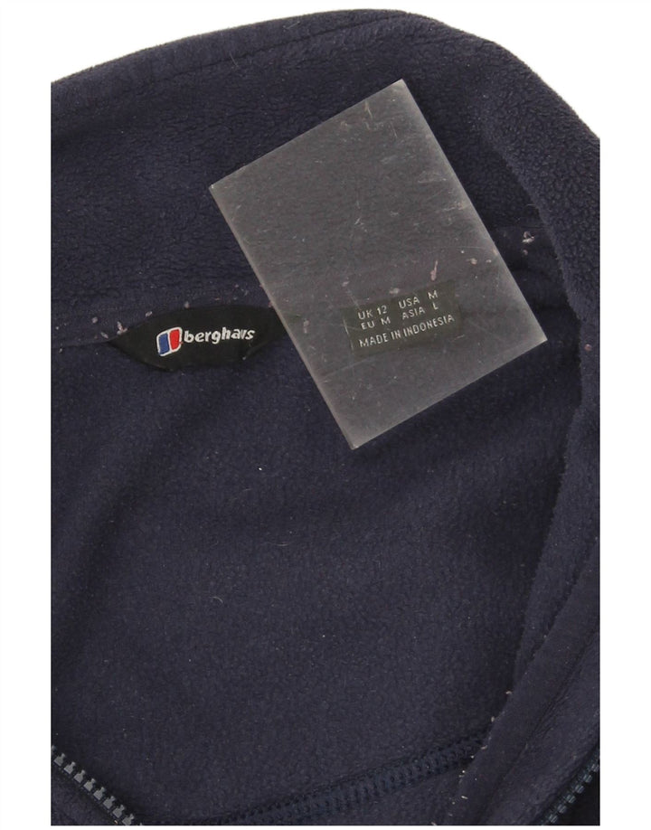 Berghaus Fleecejakke til kvinder UK 12 Mellem marineblå polyester
