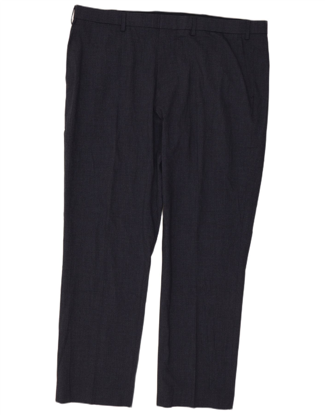 MARKS & SPENCER Herre Regular Fit Chinobukser W42 L31 Marineblå