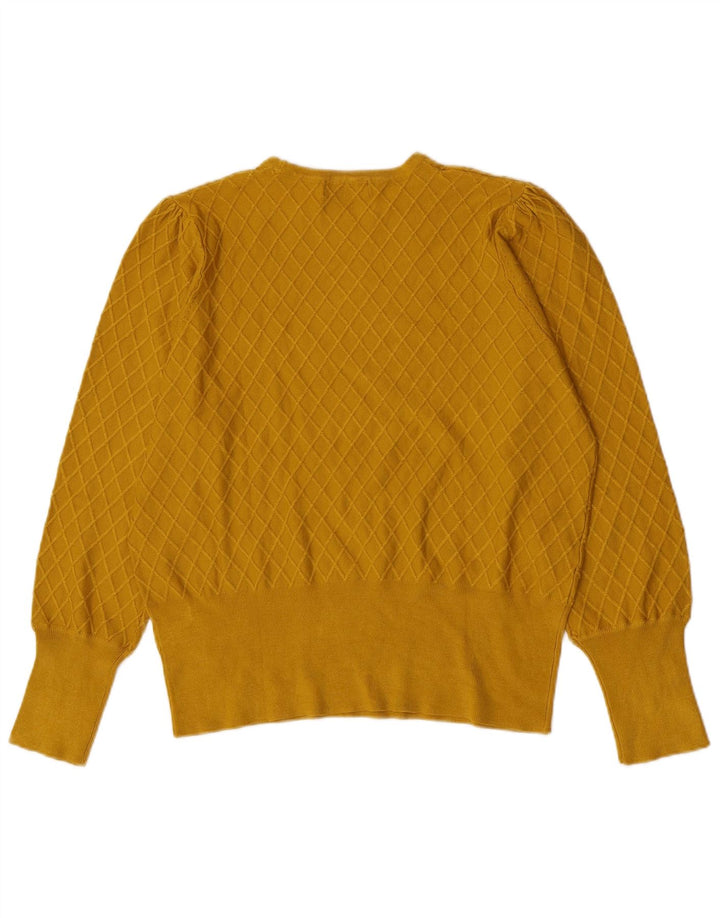Marks & Spencer Dame sweater med rund hals DK 18 XL Gul