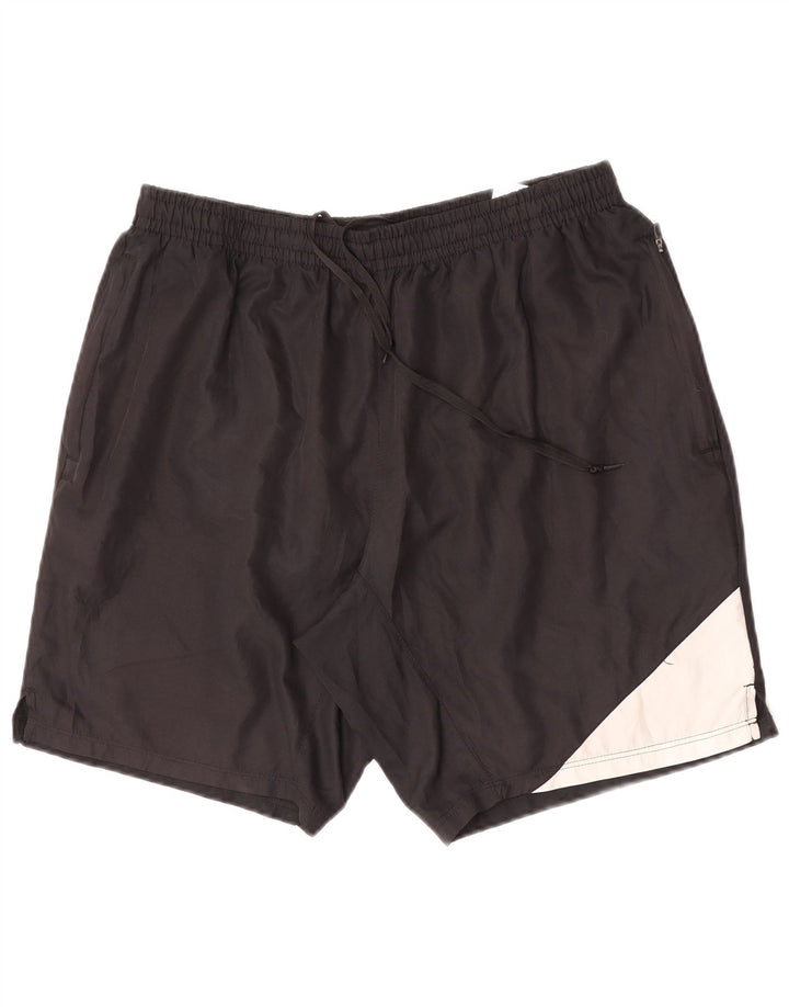 Umbro Herre Sportshorts Large Sort Colourblock Polyester