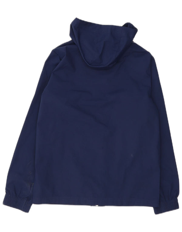 Adidas Regnjakke med hætte til drenge 11-12 år Marineblå polyester