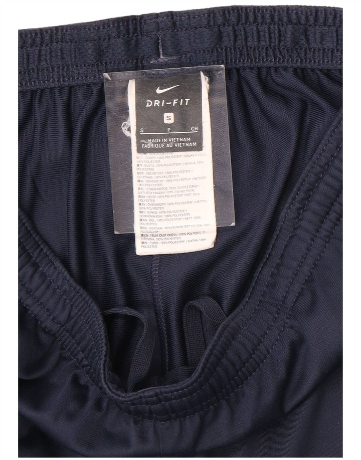 Nike Herre Dri Fit træningsdragt Bukser Små marineblå Colourblock Polyester