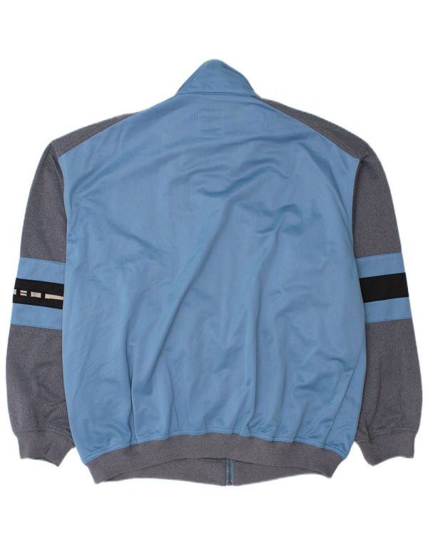 Tænk Pink Herre træningsdragt Topjakke Large Blue Colourblock