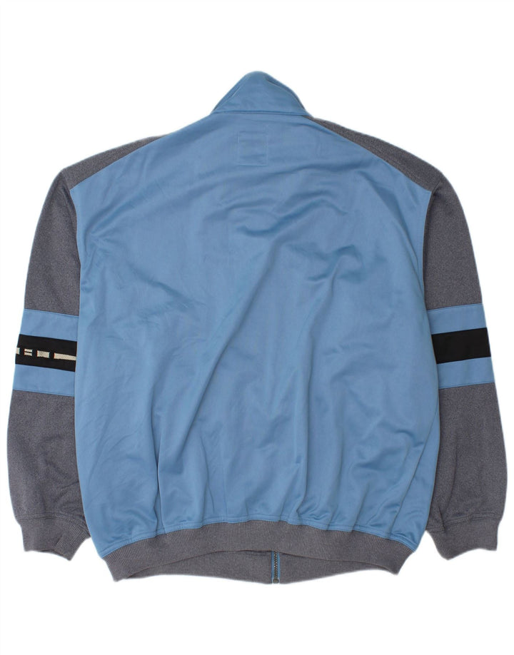 Tænk Pink Herre træningsdragt Topjakke Large Blue Colourblock
