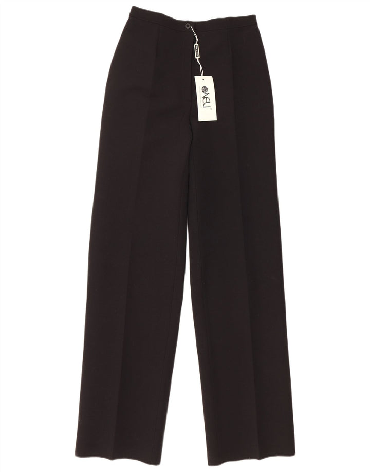 VINTAGE Damebukser med høj talje IT 44 Medium W26 L35 Sort