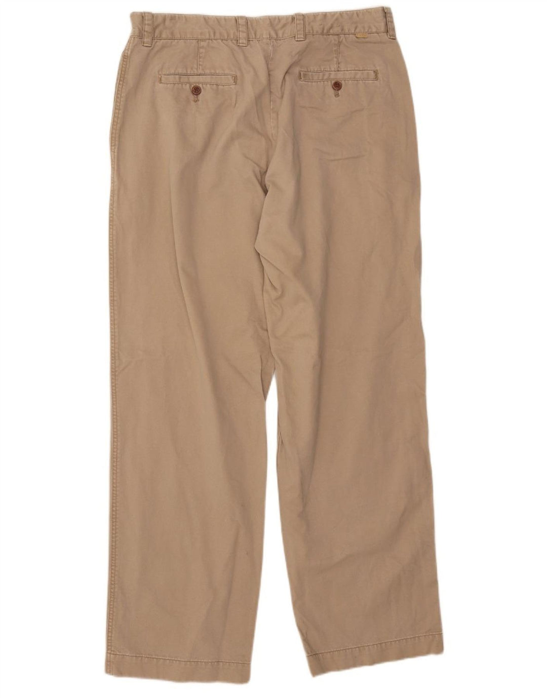 IZOD Straight Chino Bukser til mænd W36 L34 Beige Bomuld