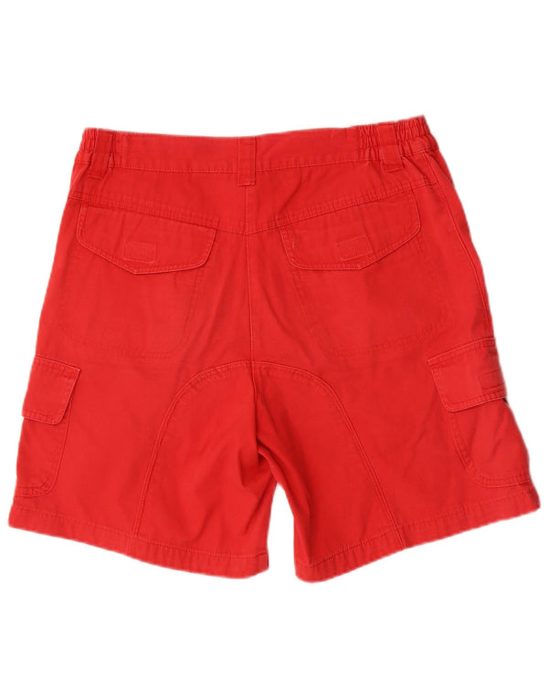 Slam Herre Cargo Shorts IT 46 Small W32 Rød Bomuld