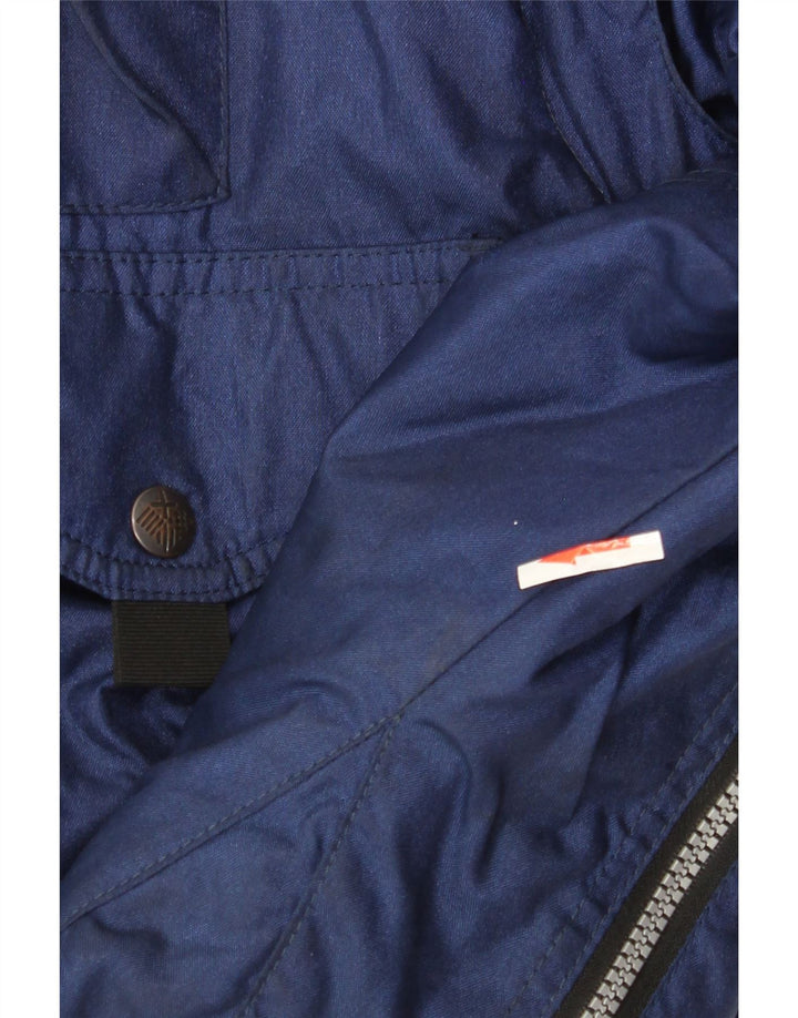 Spidi Racerjakke til mænd UK 38 Medium Navy Blue Colourblock Polyester