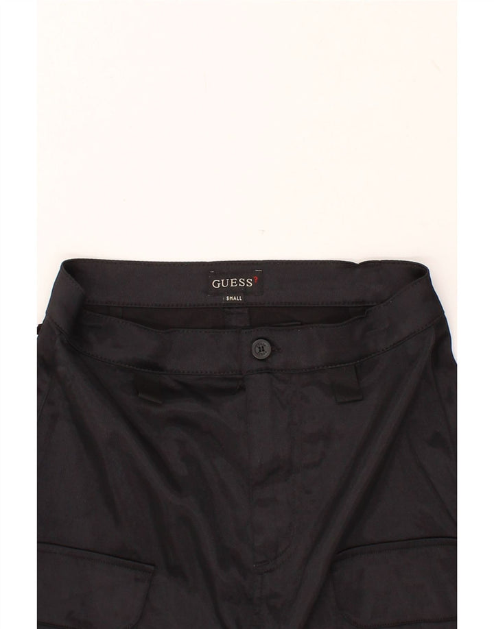 GUESS Womens Cargo Skirt Small W26  Black Polyamide Vintage Guess and Second-Hand Guess from Messina Hembry 