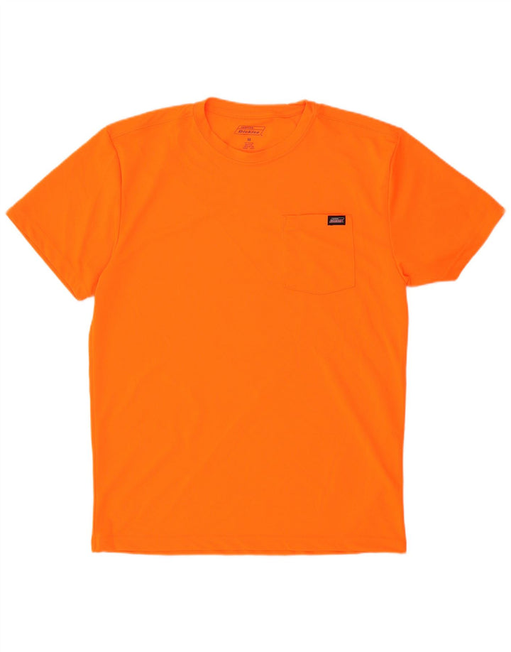 DICKIES Herre T-Shirt Top Medium Orange Polyester