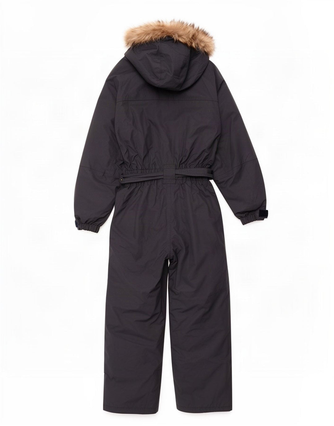 Samas Dame Hætte Ski Jumpsuit UK 12 Medium Navy Blue Polyester