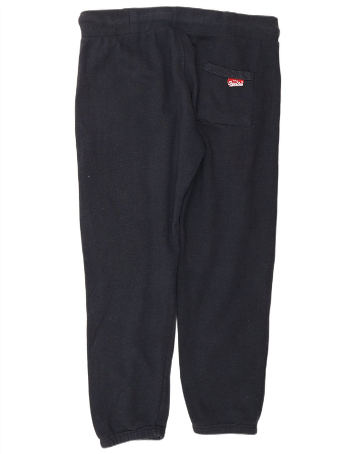 SUPERDRY Herre grafisk træningsdragt Bukser Joggers Large Navy Blue