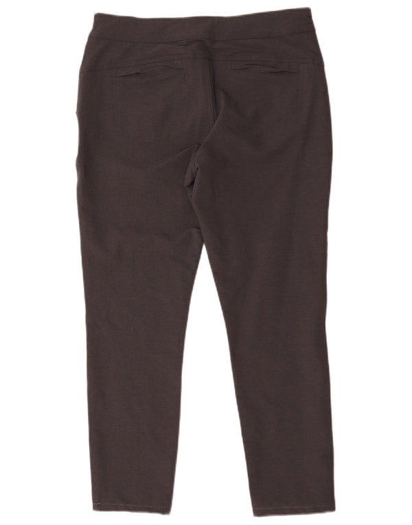 Mountain Warehouse Dame Slim Chino Trousers UK 10 Small W30 L26 Black