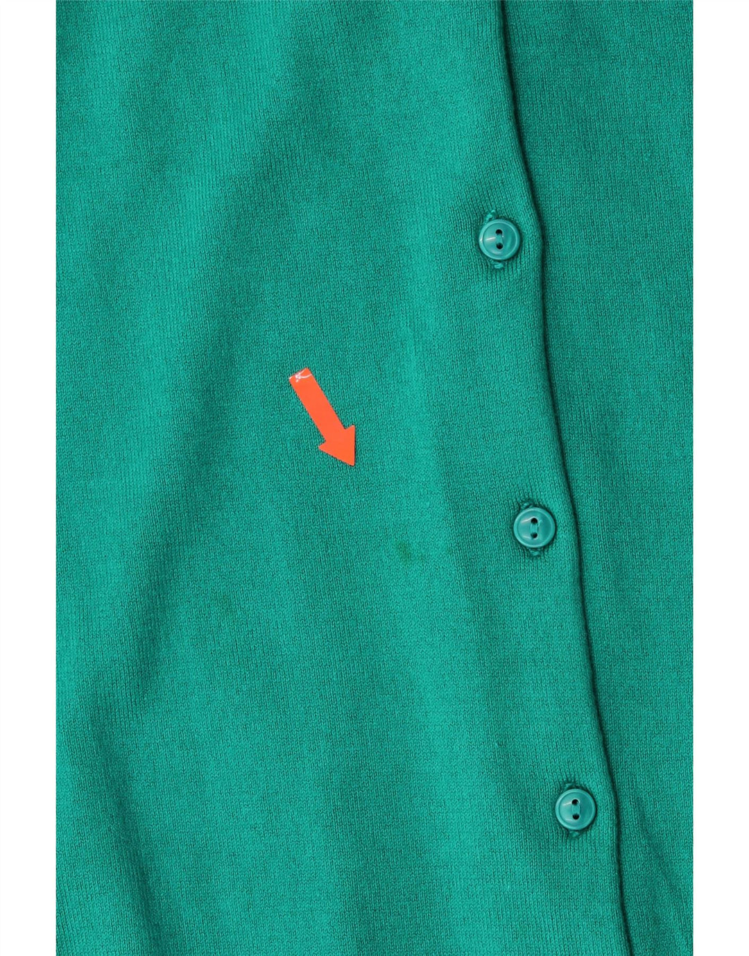 L.L.BEAN Dame cardigan sweater UK 18 XL turkis bomuld