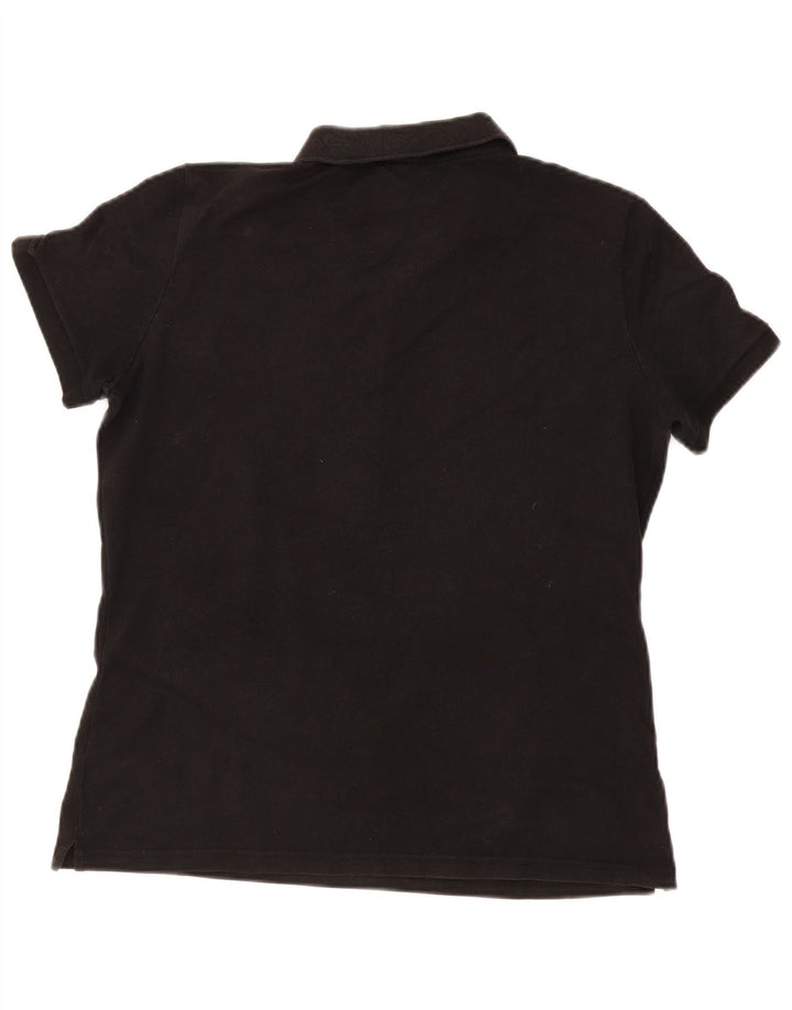 Lacoste Dame Polo Shirt Størrelse 48 XL Sort Bomuld