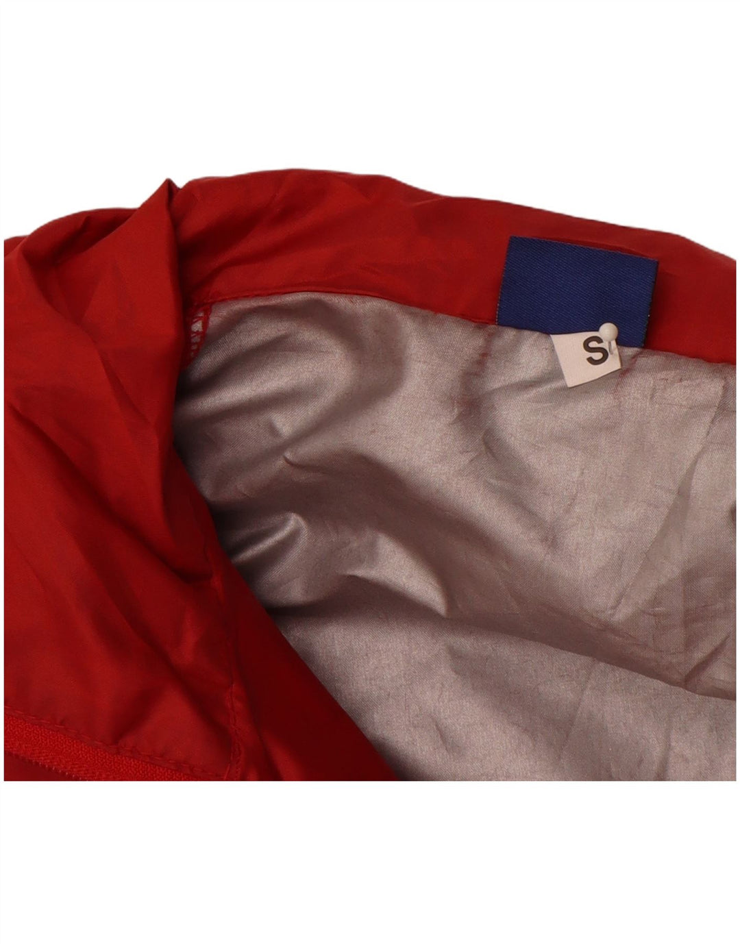 ASICS Regnjakke til mænd UK 36 Lille rød polyester