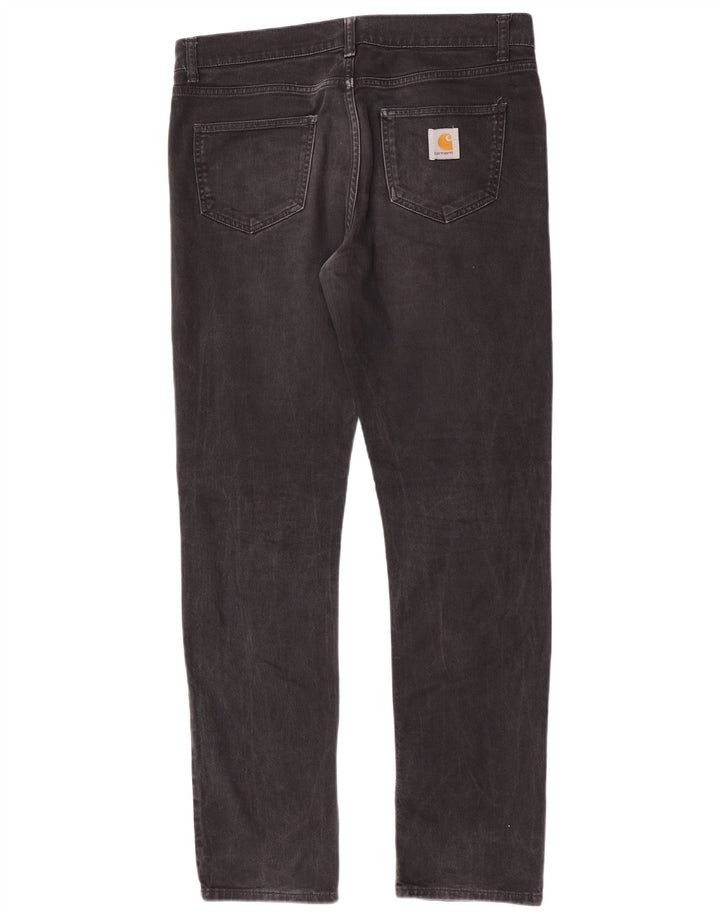 Carhartt Slim Jeans til mænd W36 L32 Sort