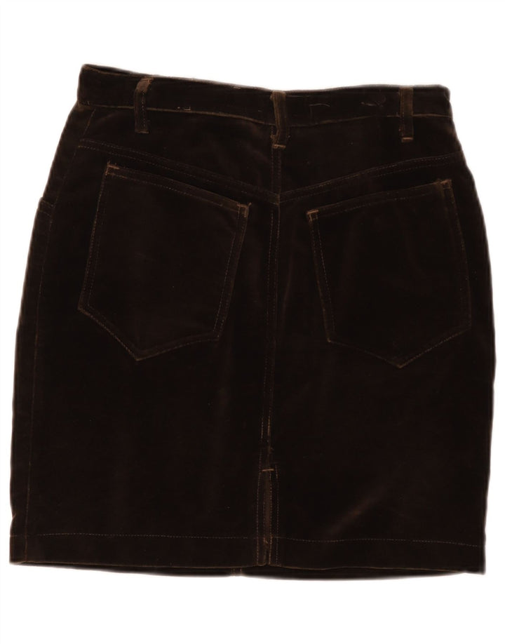 Blumarine Pencil Nederdel til kvinder IT 44 Medium W28 Brun Bomuld
