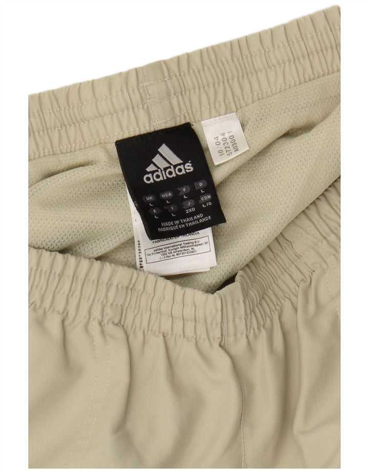 Adidas Sportsshorts til mænd Large Grøn polyester