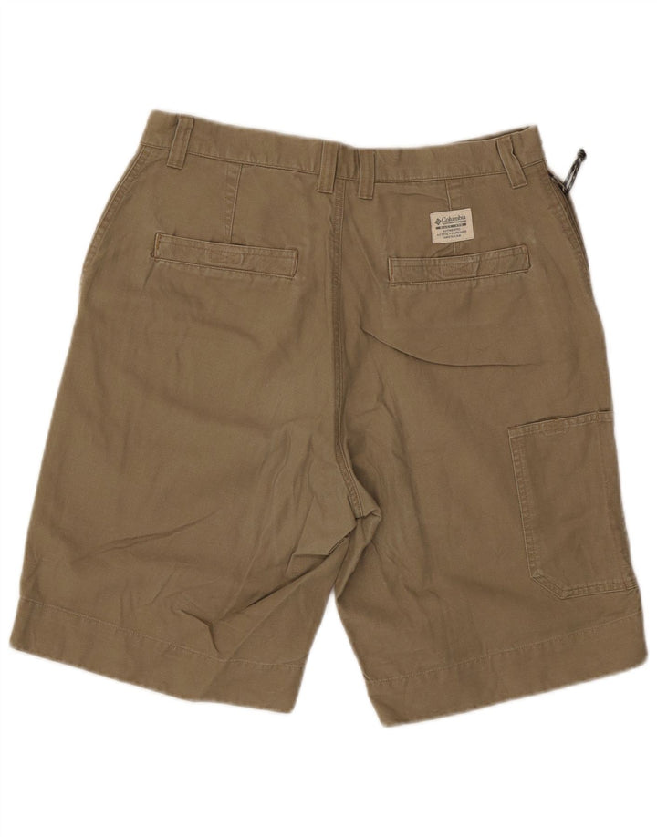Columbia Herre Cargo Shorts W32 Medium Khaki Bomuld