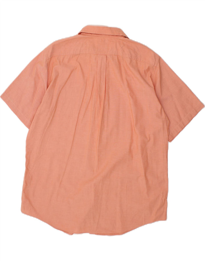 L.L.BEAN Mens Short Sleeve Shirt XL Pink Cotton Vintage L.L.Bean and Second-Hand L.L.Bean from Messina Hembry 