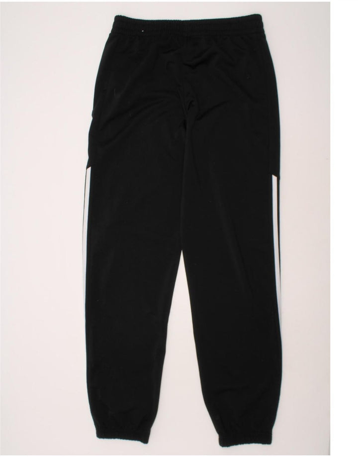 ADIDAS Boys Tracksuit Trousers Joggers 13-14 Years  Black Polyester Vintage Adidas and Second-Hand Adidas from Messina Hembry 