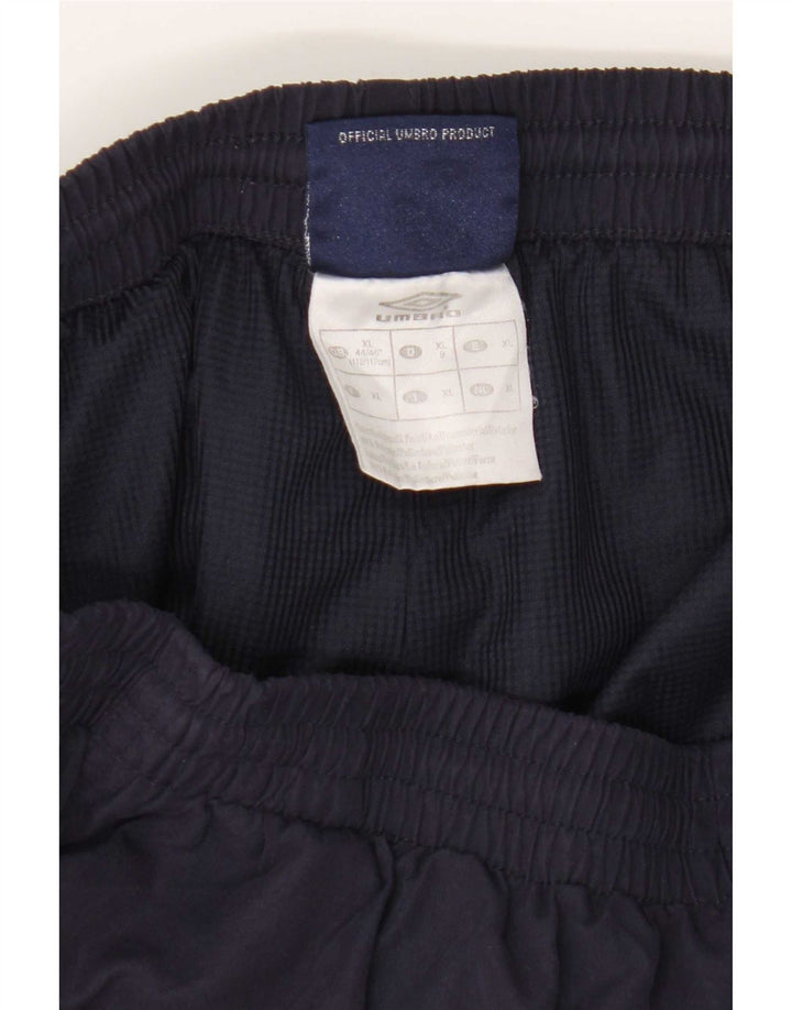 Umbro Herre træningsdragt Bukser Joggers XL Navy Blue Colourblock Polyester