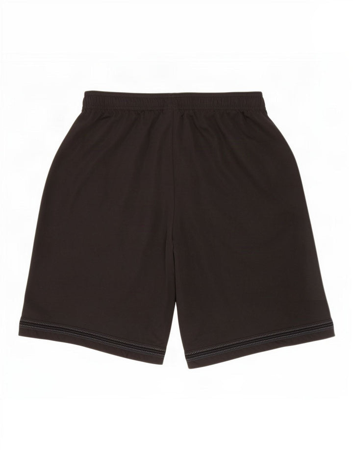 Adidas Herre Aeroready Graphic Sports Shorts Medium Sort Polyester