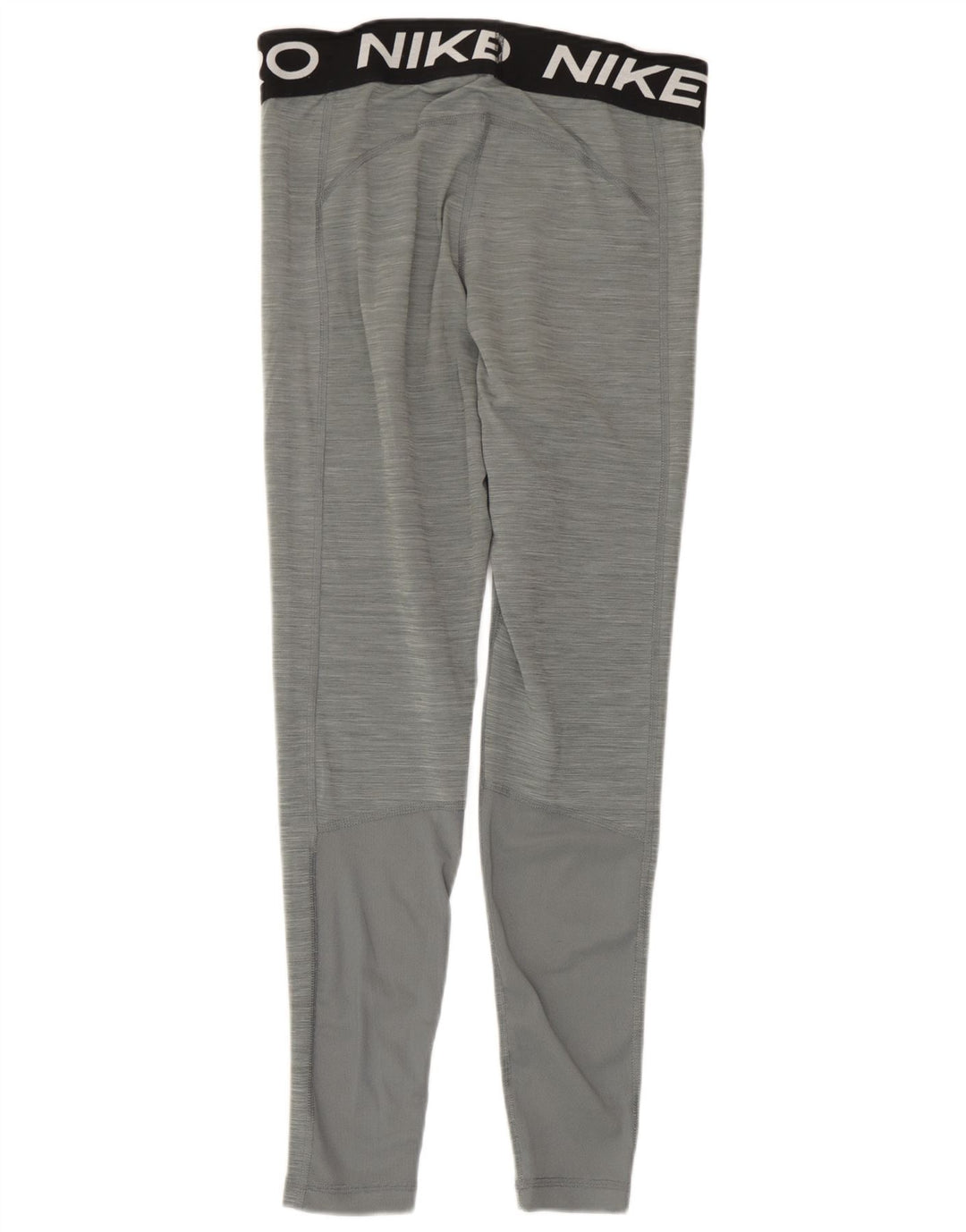 Nike Dame Dri Fit Grafiske Leggings UK 12 Medium Grey Colourblock