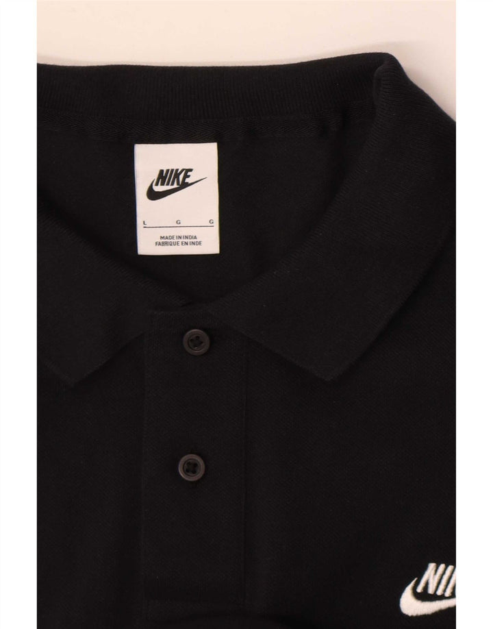 Nike Polo Shirt til mænd, stor sort