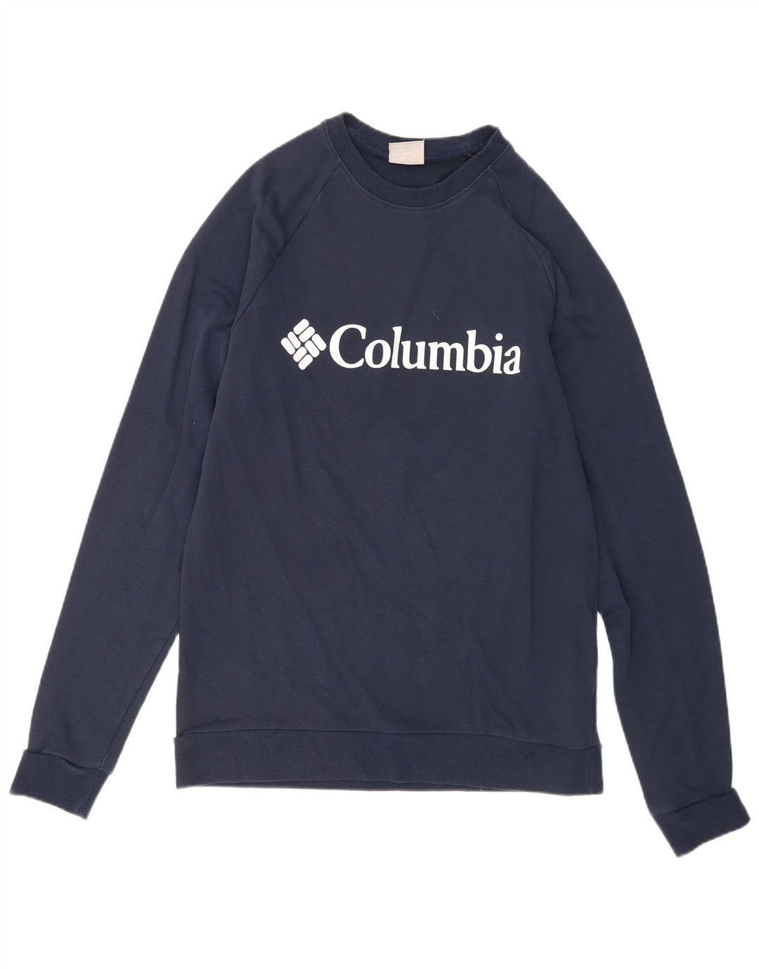 Columbia Herre grafisk sweatshirt jumper stor marineblå bomuld