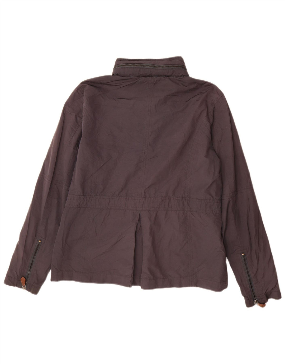 Massimo Dutti Womens Utility Jacket UK 16 Large Grå Polyester