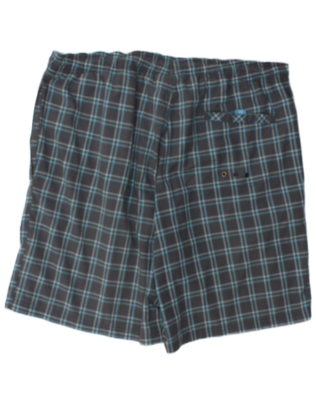 Adidas Badeshorts til mænd XL Grå ternet polyester
