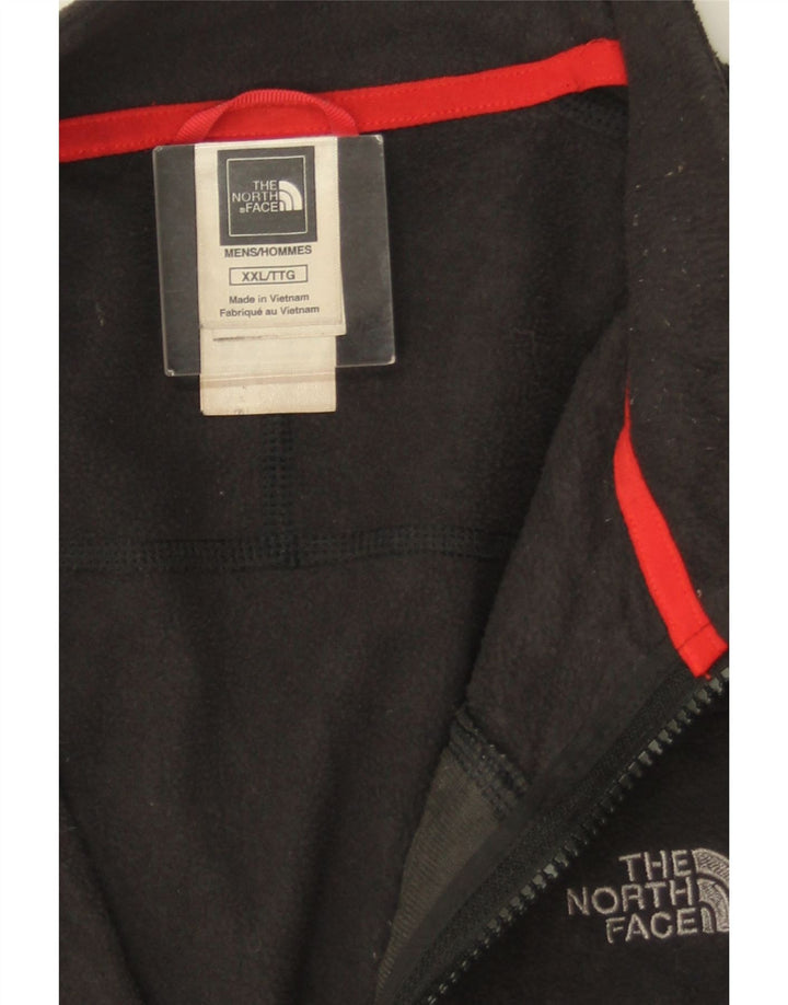 THE NORTH FACE Fleecejakke til mænd UK 44 2XL Sort Polyester