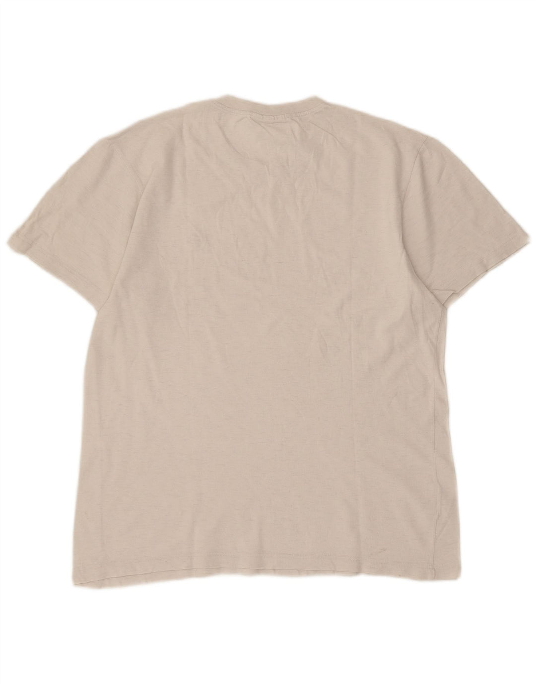 Lacoste Herre T-Shirt Top Størrelse 4 Medium Hvid Bomuld