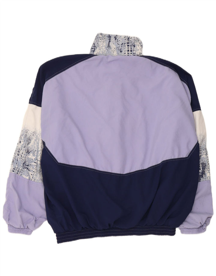 Erbacher Træningsdragt til mænd Topjakke XL Marineblå Colourblock
