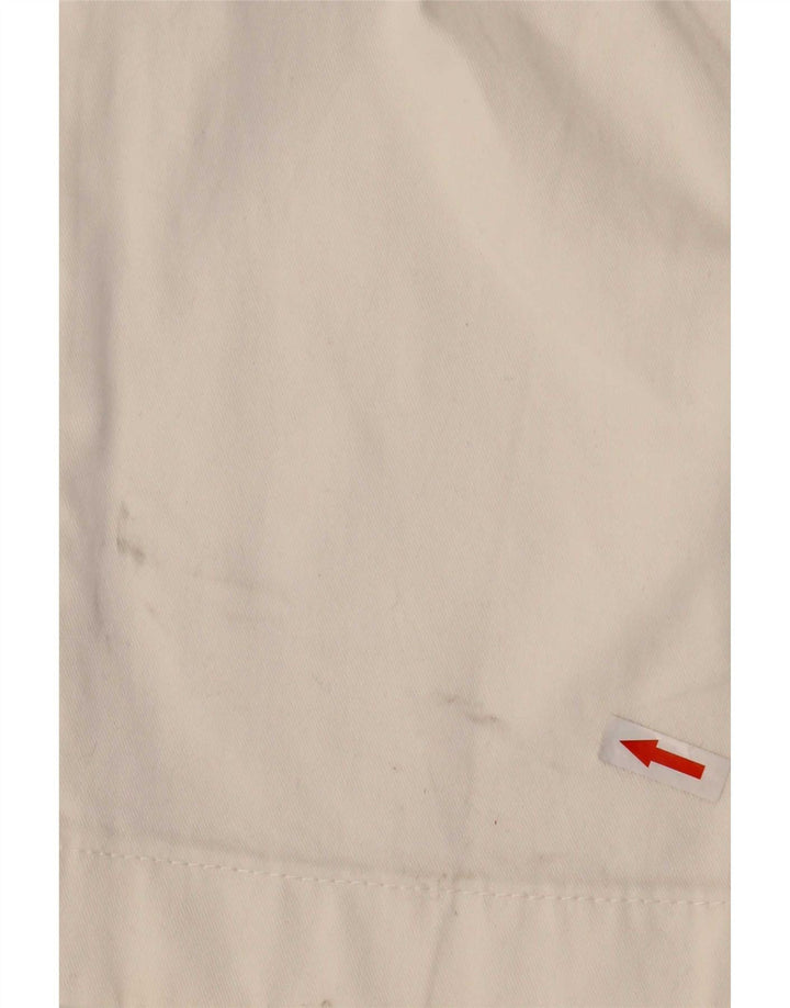 Tommy Hilfiger Dame Capri Bukser US 8 Medium W32 L21 Hvid Bomuld