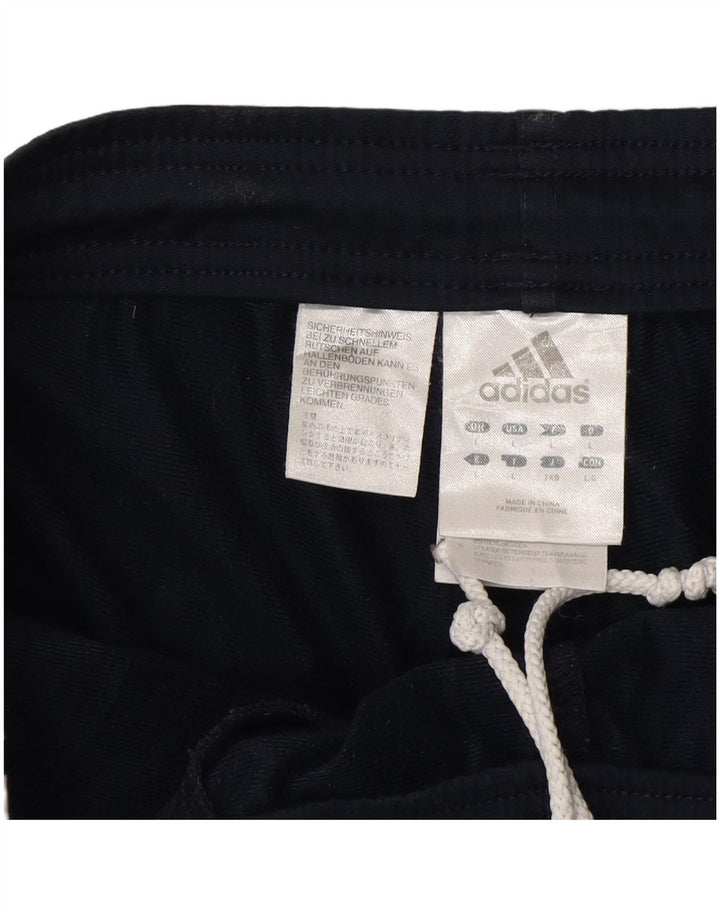 Adidas Træningsdragt bukser til mænd store marineblå polyester