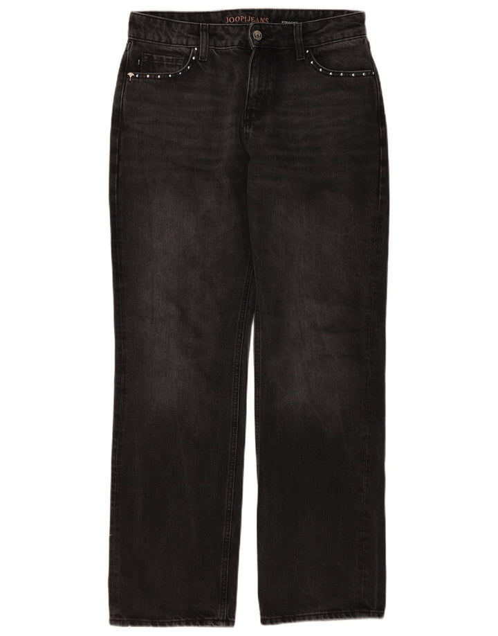 Joop Dame Straight Jeans W30 L32 Grå Bomuld