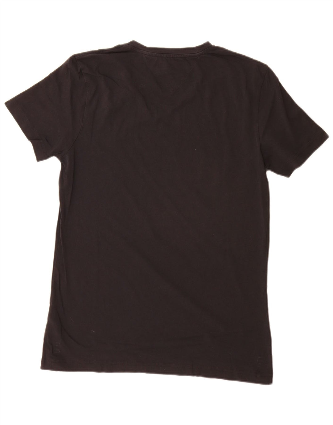 Tommy Hilfiger Herre T-Shirt Top Stor Sort Bomuld