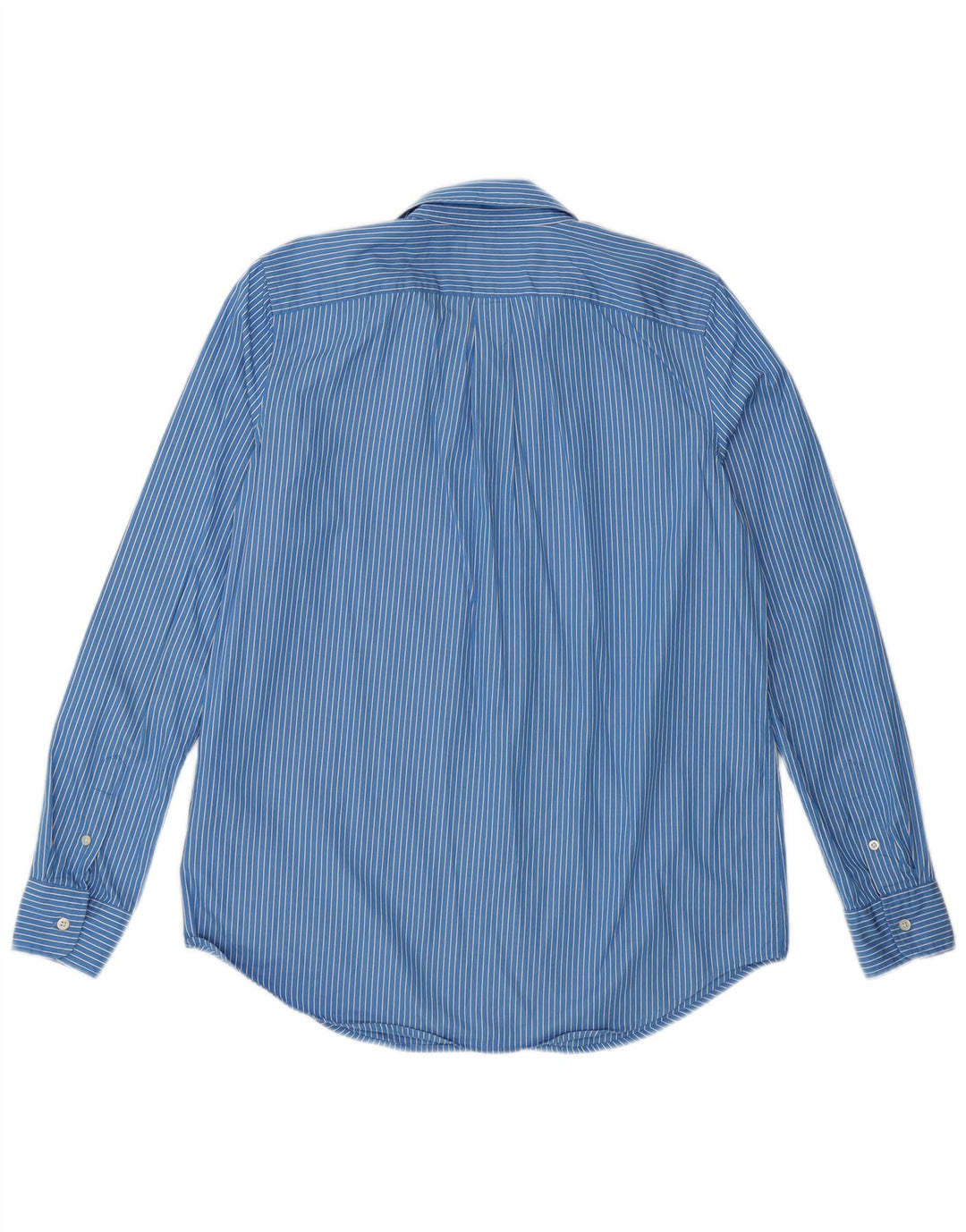 Ralph Lauren Dameskjorte US 8 Mellemblå stribet bomuld