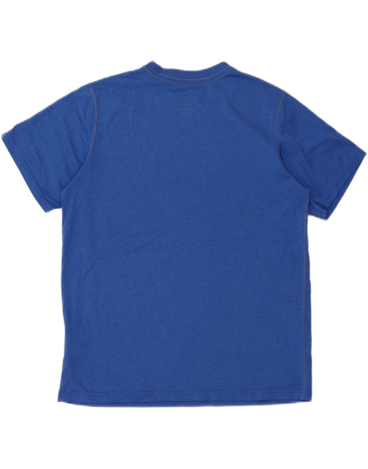 NIKE Womens Dri Fit Graphic T-Shirt Top UK 14 Large Blue Polyester Vintage Nike and Second-Hand Nike from Messina Hembry 