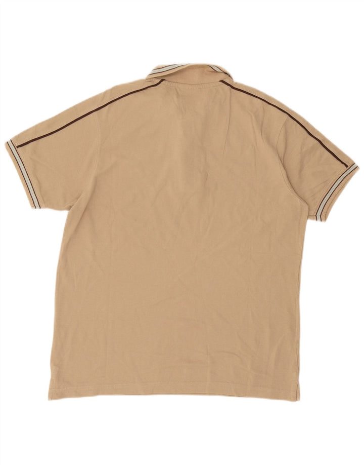 Lotto Herre Polo Shirt Stor Beige Bomuld