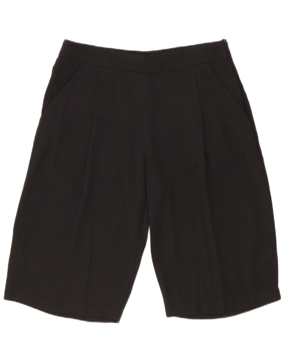Zara Casual Shorts til kvinder XS W24 Sort polyester